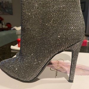 Jessica Simpson Bling Boots size 6